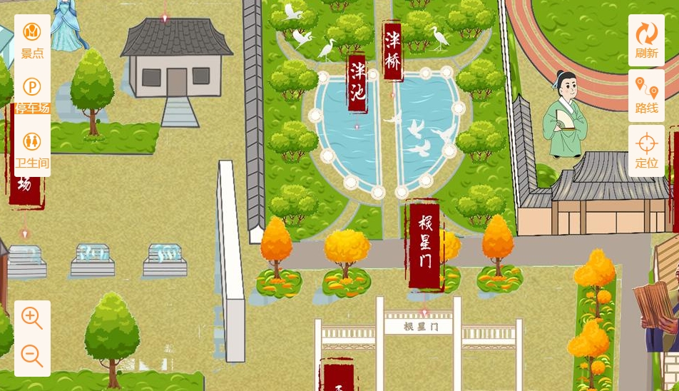 舒城手绘地图景区语音讲解导览系统：智慧景区建设的基石